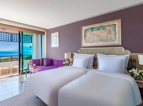 Comfort Sea View Room,Two Single Beds,Two Sofas
