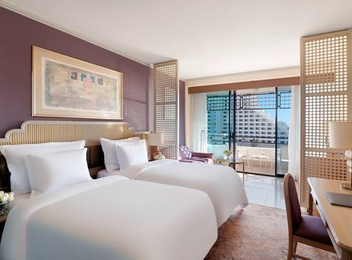 Deluxe Sea View Room, Two Single Beds