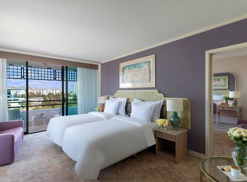 Family Terrace Suite, City View, King Bed & Two Single Beds
