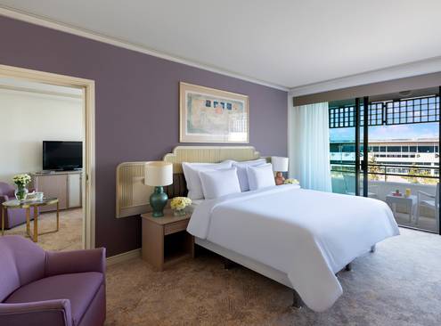 Family Terrace Suite, City View, King Bed & Two Single Beds