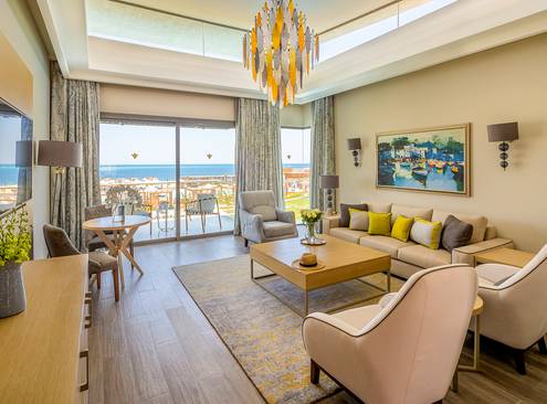 Lagoon Deluxe Suite Twin beds Sea View