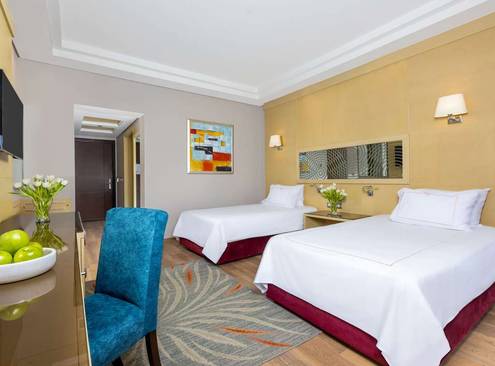 Superior Room Aqua Twin Bed