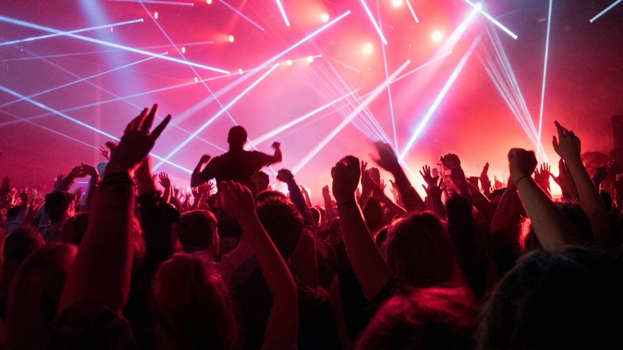 Night Club Party Dancing DJ