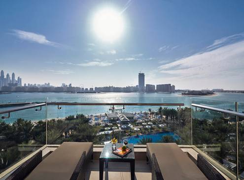 balcony with view